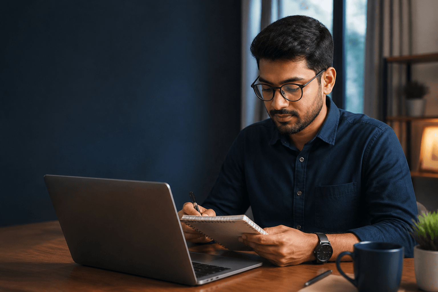 Candidate preparing for a Hyra Connect hiring step
